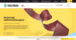 Desktop Screenshot of en.voltrog.pl